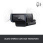 Logitech C920 HD Pro Webcam, Videochiamata Full HD 1080p/30fps, Audio Stereo Chiaro, Correzione Luce HD, Funziona con Skype, Logitech C920 HD Pro Webcam, Videochiamata Full HD 1080p/30fps, Audio Stereo Chiaro, Correzione Luce HD, Funziona con Skype,