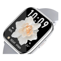 myPhone Watch Pastel 4,45 cm (1.75") AMOLED 40 mm Digitale 390 x 450 Pixel Touch screen Argento