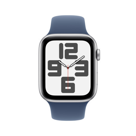 Smartwatch apple watch se gps 44mm silver case blue band