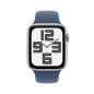 Smartwatch apple watch se gps 44mm silver case blue band