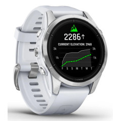Garmin epix Pro (Gen 2) 3,05 cm (1.2") AMOLED 42 mm Digitale 390 x 390 Pixel Touch screen Argento Wi-Fi GPS (satellitare)