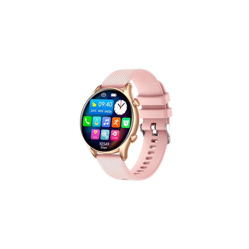 myPhone Watch EL 3,35 cm (1.32") IPS Digitale 360 x 360 Pixel Touch screen Oro rosa myPhone Watch EL 3,35 cm (1.32") IPS Digitale 360 x 360 Pixel Touch screen Oro rosa