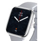 Reloj smartwatch myphone pastel silver gray