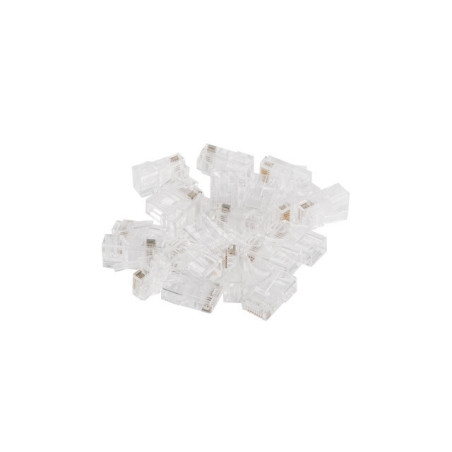 Conector cat 6 lanberg utp 8p8c pack 20 uds