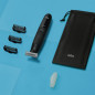 Braun XT3100 regolabarba Batteria 3 mm Bagnato e secco Nero