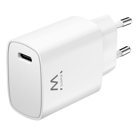 Ewent EW1320_R1 Caricabatterie per dispositivi mobili Universale Bianco AC Ricarica rapida Interno