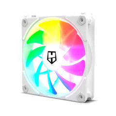 NOX Hummer EASY LINK Case per computer Raffreddatore d'aria 12 cm Bianco 3 pz