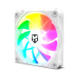 NOX Hummer EASY LINK Case per computer Raffreddatore d'aria 12 cm Bianco 3 pz