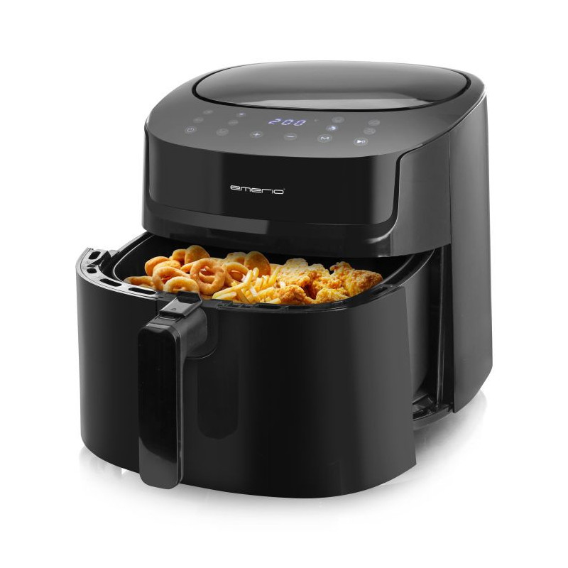 Emerio AF-129622.1 friggitrice Singolo 7,2 L Indipendente 1800 W Friggitrice ad aria calda Nero Emerio AF-129622.1 friggitrice Singolo 7,2 L Indipendente 1800 W Friggitrice ad aria calda Nero