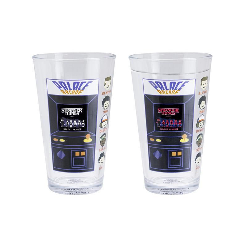 Paladone Stranger Things Cold Change Glass Nero, Rosso, Trasparente, Bianco 1 pz 450 ml Paladone Stranger Things Cold Change Glass Nero, Rosso, Trasparente, Bianco 1 pz 450 ml