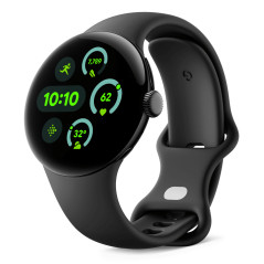Google Pixel Watch 3 AMOLED 41 mm Digitale Touch screen 4G Nero Wi-Fi GPS (satellitare)