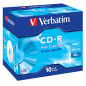 Verbatim cd - r 800mb 40x tarrina 10 unidades datalife extra protection