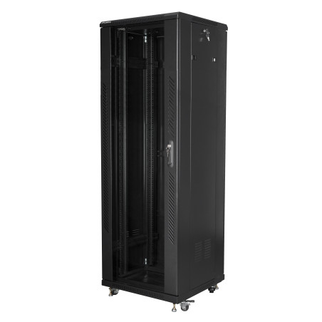 Lanberg FF01-6637-12B rack 37U Rack indipendenti Nero