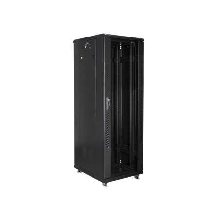 Armario lanberg rack 19 pulgadas 37u 600x800 flat pack black negro