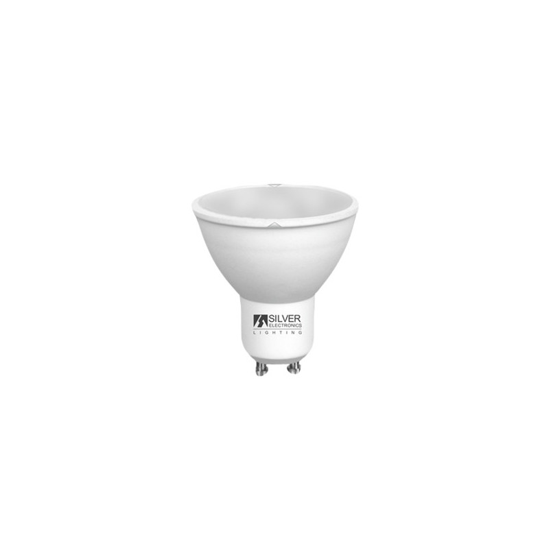 Bombilla led silver electronic eco multi led dicroica 7w44w -  gu10 -  6000k -  120 567 lm -  luz fria -  a+