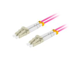 Lanberg FO-LULU-MD41-0050-VT cavo InfiniBand e in fibra ottica 5 m LC Viola
