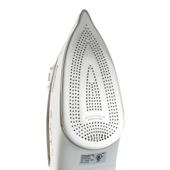 Plancha de vapor rowenta dx1635 effective 2400w blanco y gris