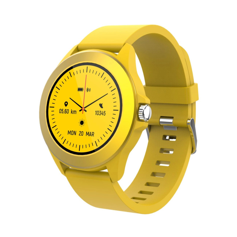 Forever CW-300 3,05 cm (1.2") IPS Digitale 240 x 240 Pixel Touch screen Giallo Forever CW-300 3,05 cm (1.2") IPS Digitale 240 x 240 Pixel Touch screen Giallo