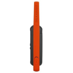 Motorola T82 Twin Pack & Chgr ricetrasmittente 16 canali Nero, Arancione