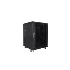 Armario rack lanberg 15u 600 x 600 auto ensamblado 19 pulgadas carga maxima 800kg negro