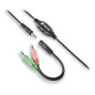 Auriculares ngs con microfono ajust jack msx11pro