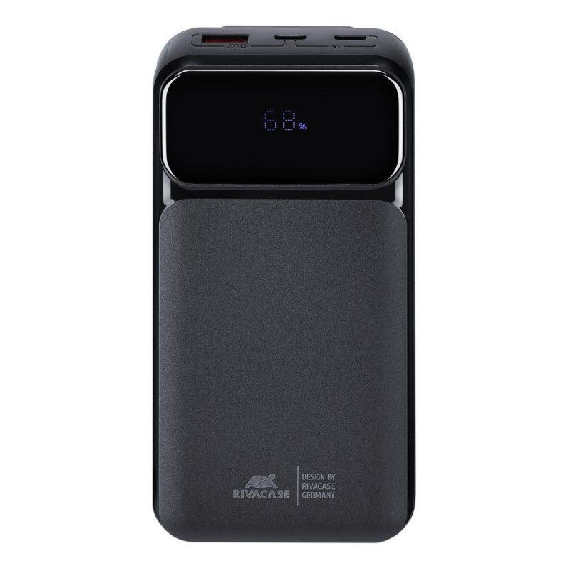 Rivacase VA2221 batteria portatile Polimeri di litio (LiPo) 20000 mAh Nero