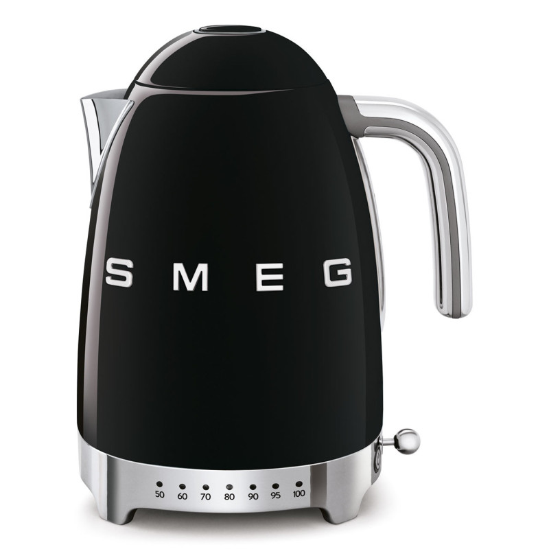 Smeg Bollitore A Temperatura Variabile 50's Style – Nero LUCIDO – KLF04BLEU Smeg Bollitore A Temperatura Variabile 50's Style – Nero LUCIDO – KLF04BLEU