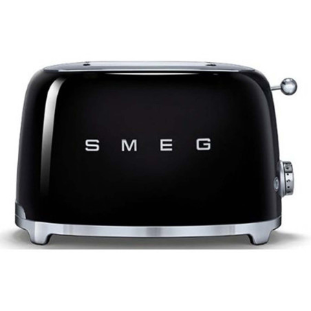 Smeg Tostapane 50's Style – Nero LUCIDO 2x2 – TSF01BLEU