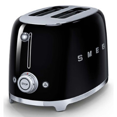 Smeg Tostapane 50's Style – Nero LUCIDO 2x2 – TSF01BLEU