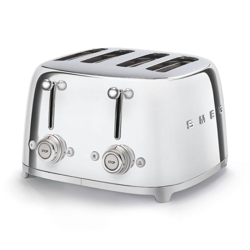 Smeg 50's Style Tostapane TSF03SSEU Acciaio