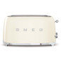 Smeg Tostapane 50's Style – Panna LUCIDO 2x4 – TSF02CREU