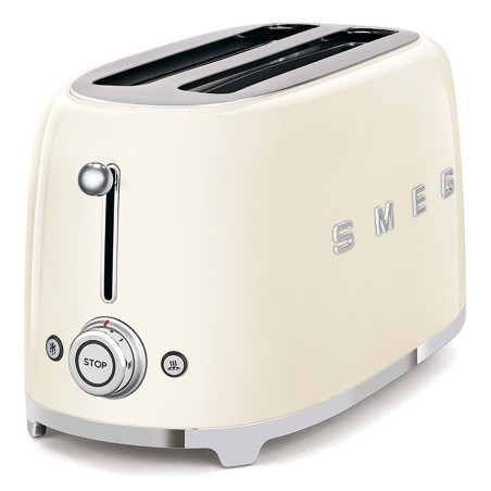 Smeg Tostapane 50's Style – Panna LUCIDO 2x4 – TSF02CREU