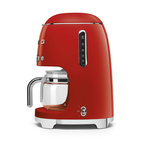 Smeg Macchina da Caffè Filtro 50's Style – Rosso LUCIDO – DCF02RDEU
