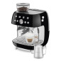 Smeg Macchina da Caffè Espresso Manuale con macinacaffè integrato 50's Style – Nero LUCIDO – EGF03BLEU Smeg Macchina da Caffè Espresso Manuale con macinacaffè integrato 50's Style – Nero LUCIDO – EGF03BLEU