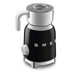 Smeg Montalatte 50's Style – Nero LUCIDO – MF11BLEU