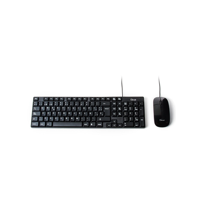 L-Link LL-KB-816-COMBO tastiera Mouse incluso Ufficio USB Spagnolo Nero L-Link LL-KB-816-COMBO tastiera Mouse incluso Ufficio USB Spagnolo Nero