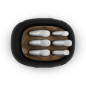 SMEG KNIFE BLOCK 50's STYLE BLACK KBSF02BL
