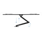 Soporte pared tv tooq lp6070tn - b 37 pulgadas - 70 pulgadas carga maxima 50kg negro