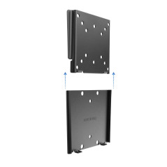 TooQ LP1023F-B Supporto TV a parete 58,4 cm (23") Nero