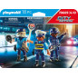 Playmobil ciudad set figuras policias