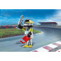 Playmobil piloto de carreras
