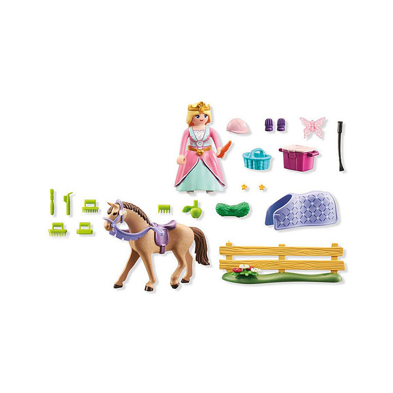 Playmobil -  starter pack princesa con caballo