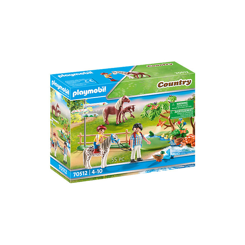 Playmobil paseo en poni