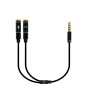 Ewent EC1641 cavo audio 0,3 m 3.5mm 2 x 3.5mm Nero