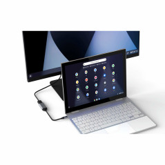 HYPER HD425A cavo e adattatore video USB tipo-C HDMI Acciaio inox