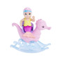 Mueca barbie mattel sirena juego de cuidado con merbaby y foca
