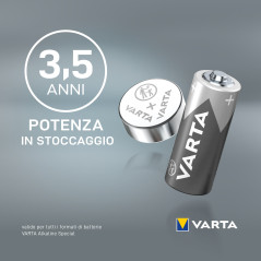 Varta ALKALINE V23GA (Batteria Speciale, 12V) Blister da 1
