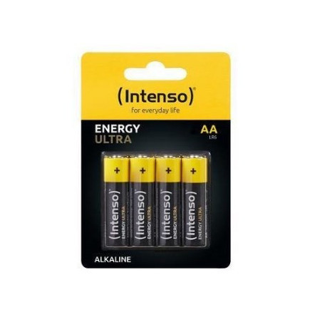 Pack de pilas alcalinas intenso energy ultra aa lr06 4 unidades
