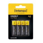 Pack de pilas alcalinas intenso energy ultra aa lr06 4 unidades