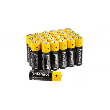 Pack de pilas alcalinas intenso energy ultra aa lr06 24 unidades
